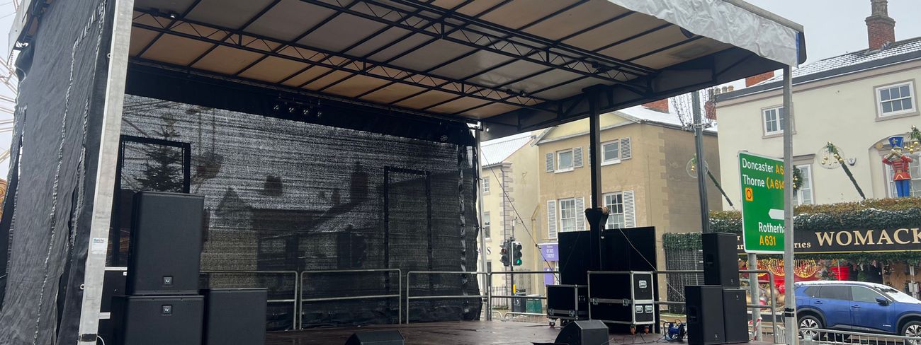 Stage hire in Doncaster