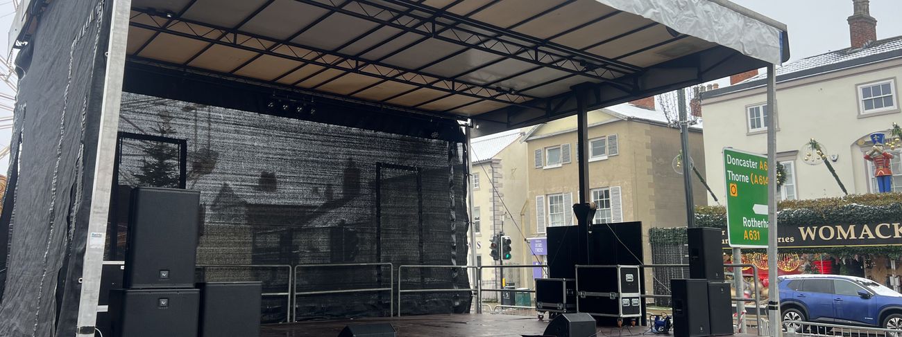 Stage hire in Doncaster